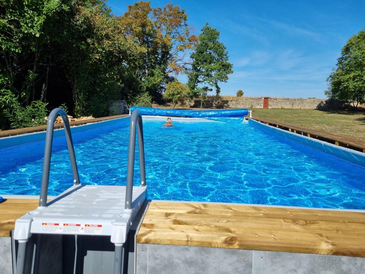 Le Verger Des Noyer Relaxing Getaway With Private Pool Mairé-l'Eveseault Exteriör bild